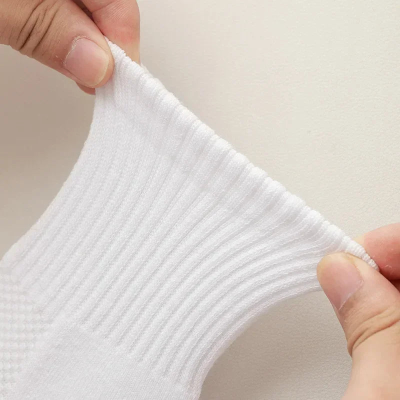 White Stockings Thickened Sports Basketball Socks