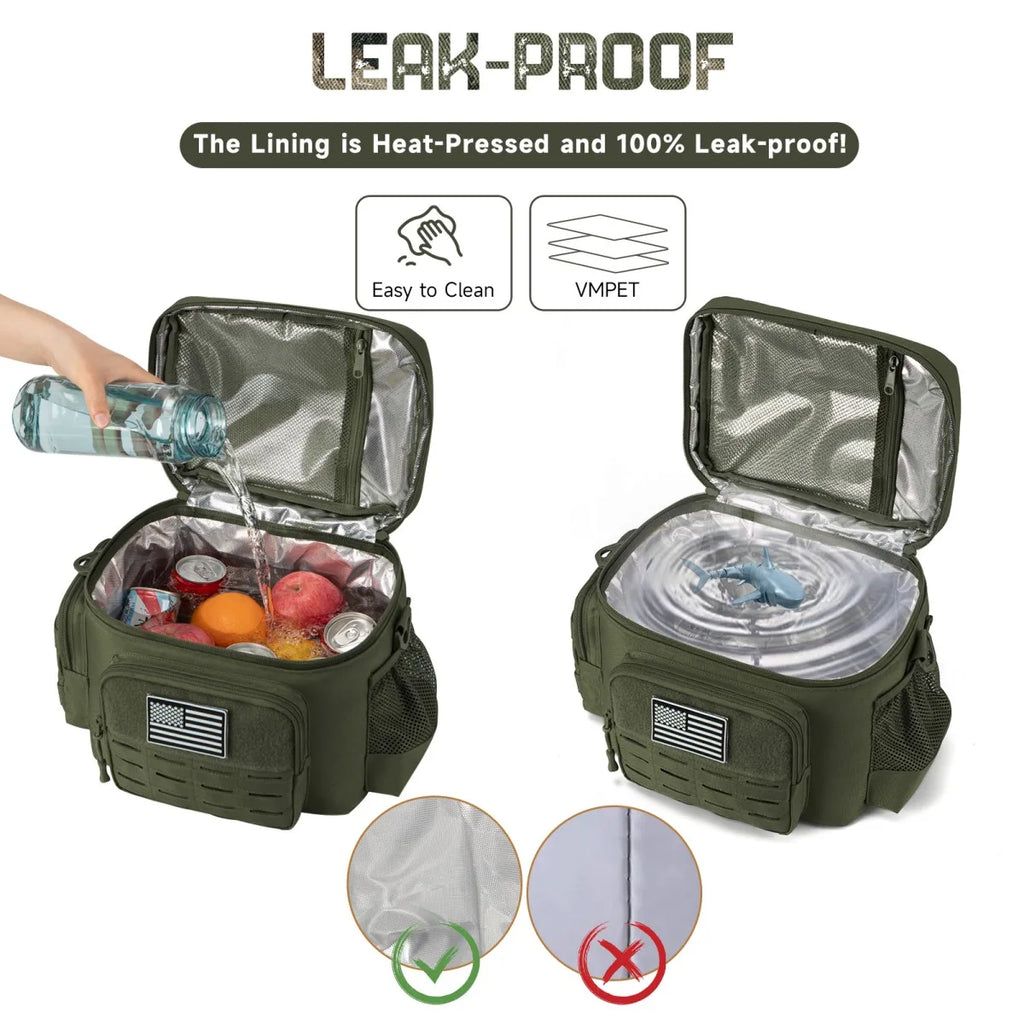 Thermal Cooler Bag Meal Camping Picnic