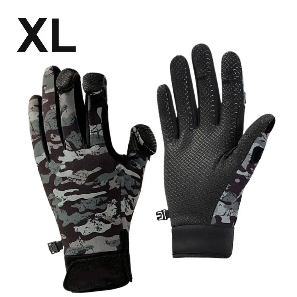 Winter Fishing Gloves  For Men