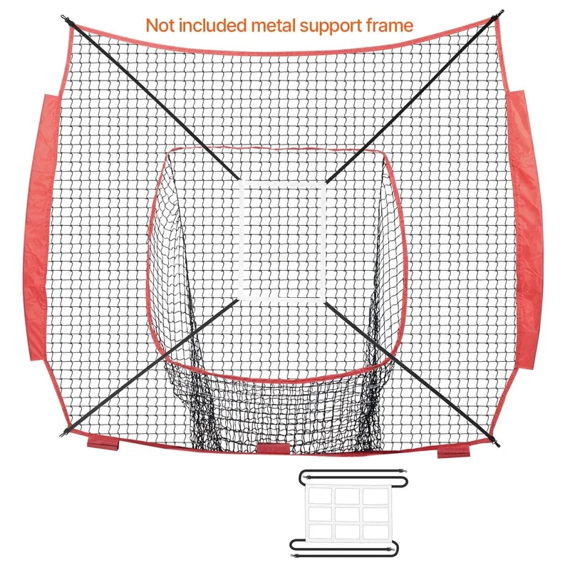 7x7 ft Portable Baseball Softball Practice