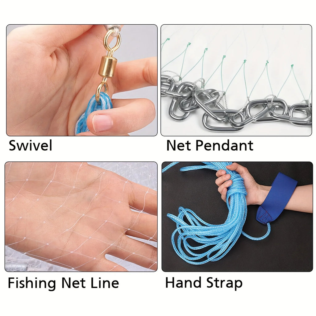 Extra Large Saltwater Fishing Cast Net