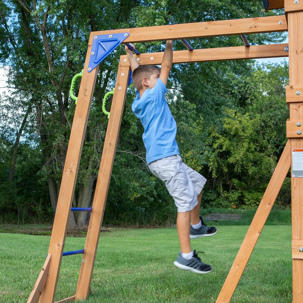 Cedar Wood Swing Set