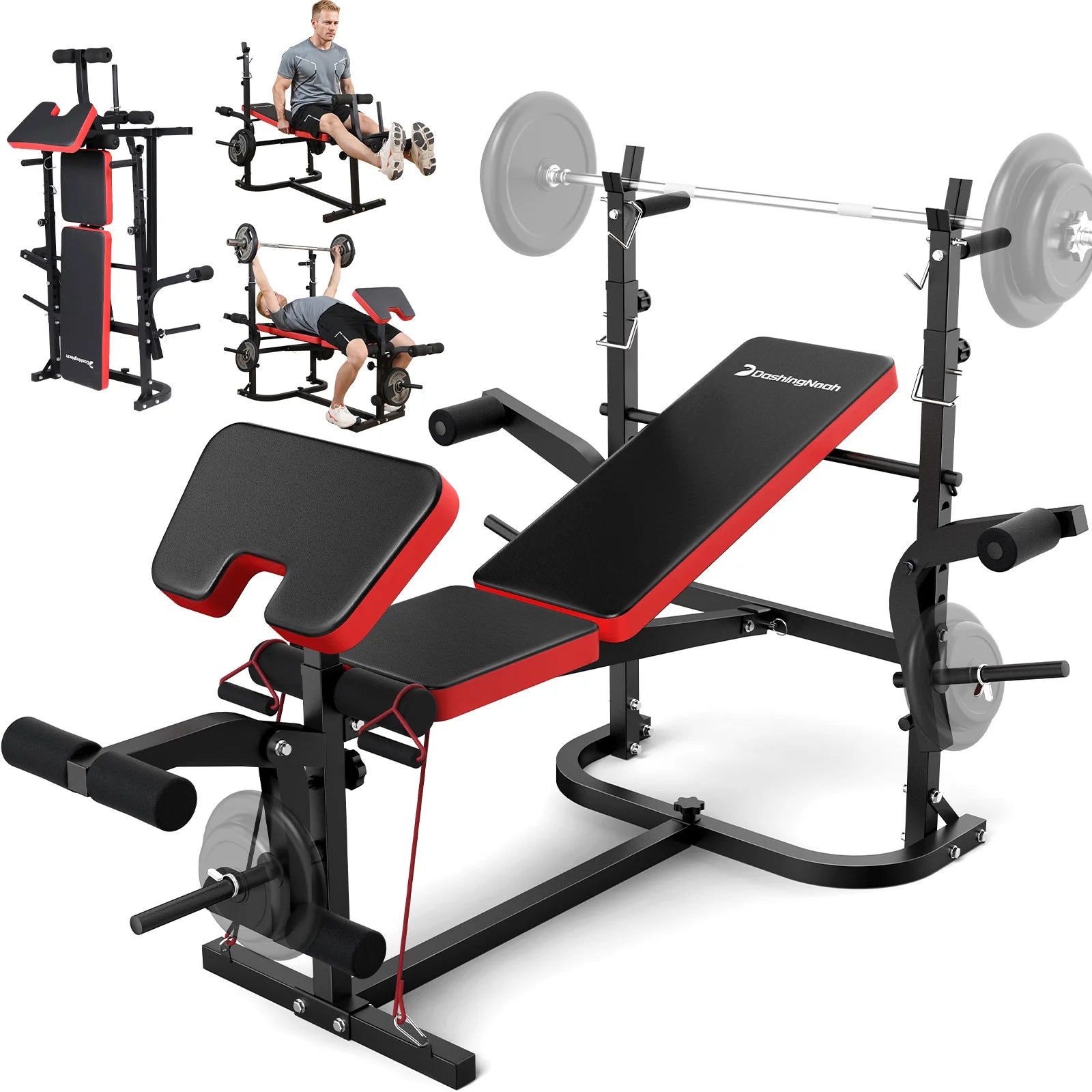 6-in-1 Weight Bench Set 794 LBS