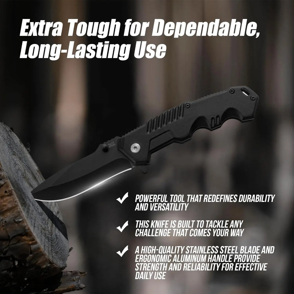 Folding pocket knife with pocket clip