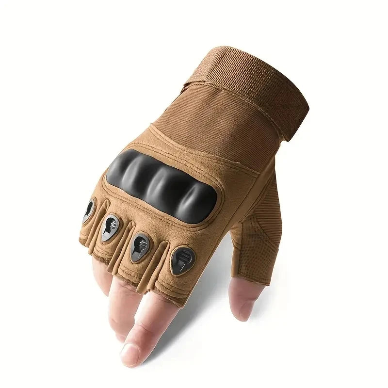 Tactical Fingerless Gloves for Men