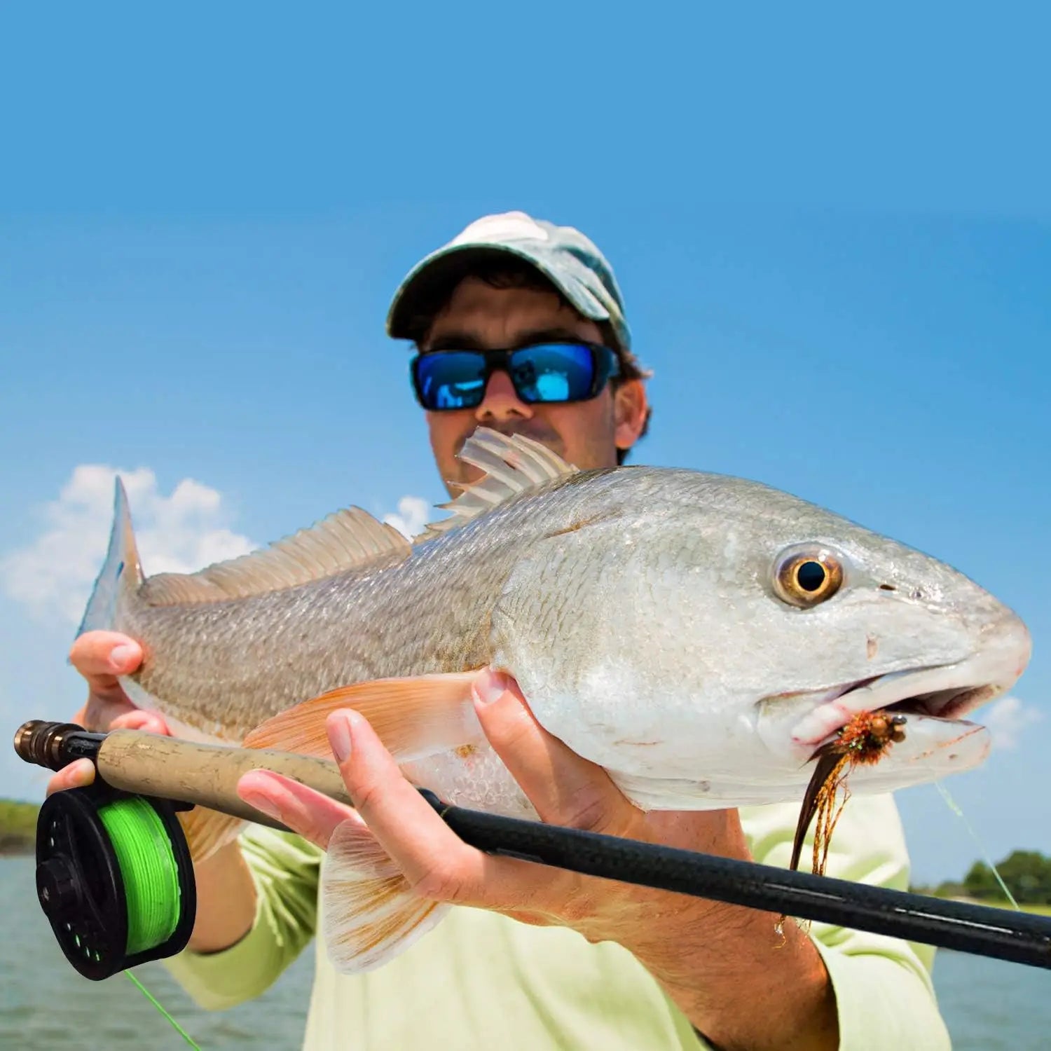 4-Piece Fly Fishing Rod & Reel Combo