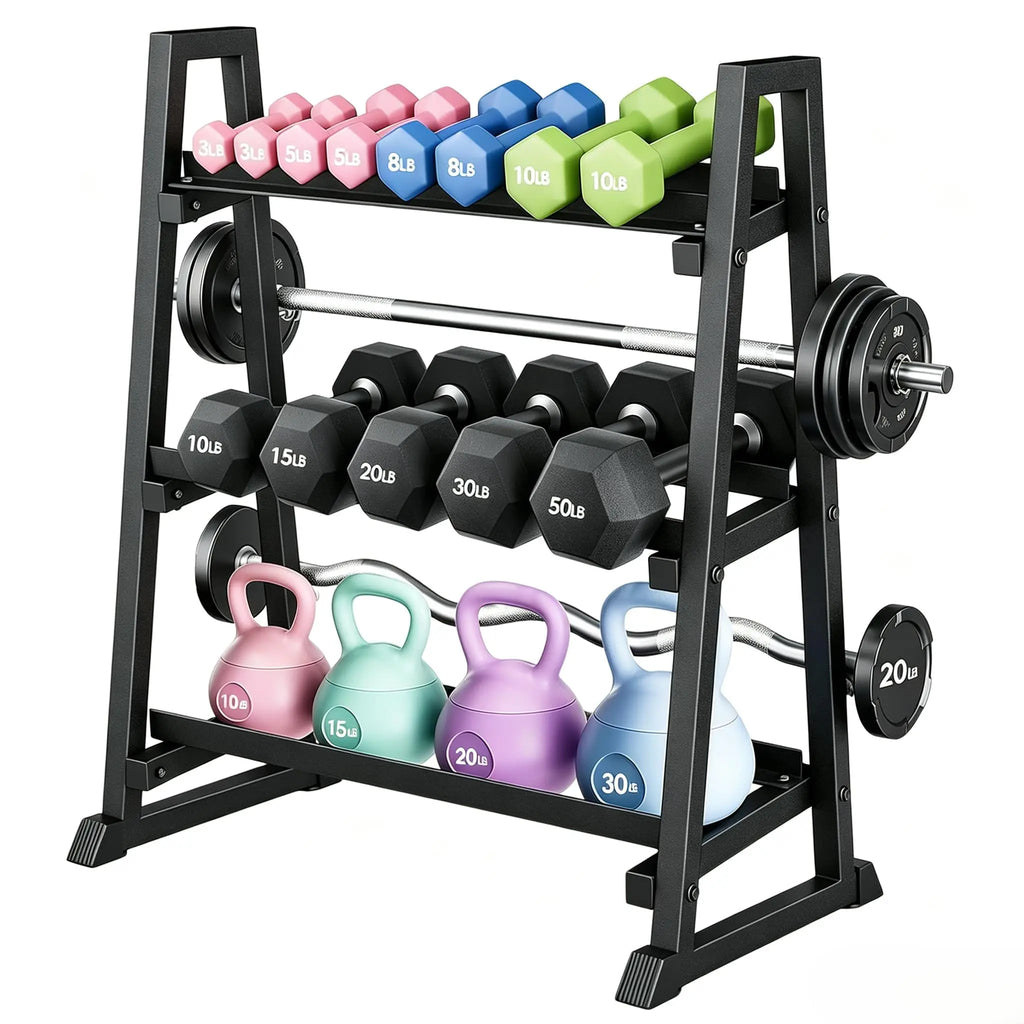 Dumbbell Rack 3 Tier Weight Rack