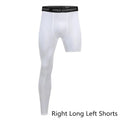 Men One Leg Compression Tights Pants