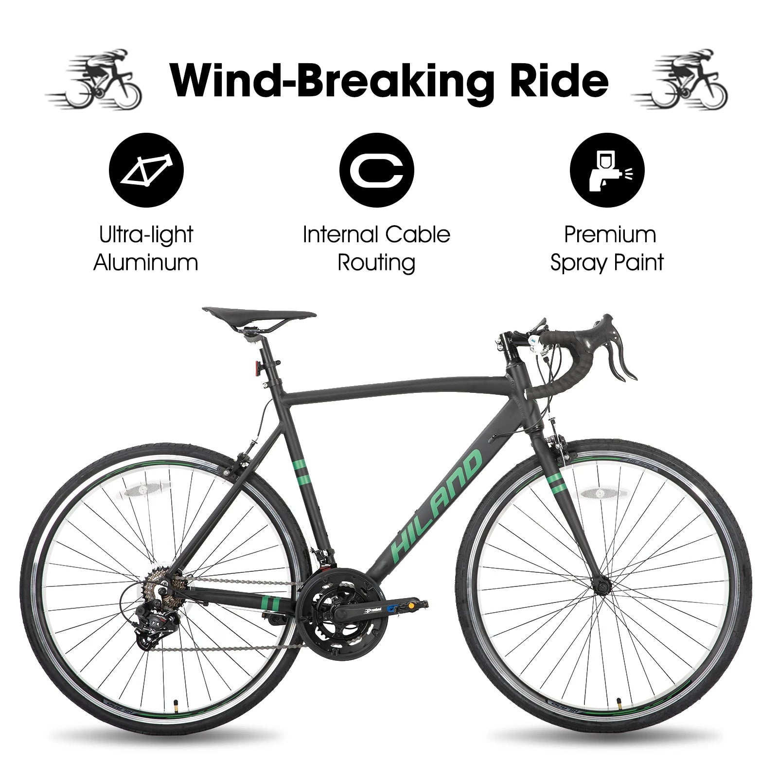 Aluminum Road Bike 14 Speeds