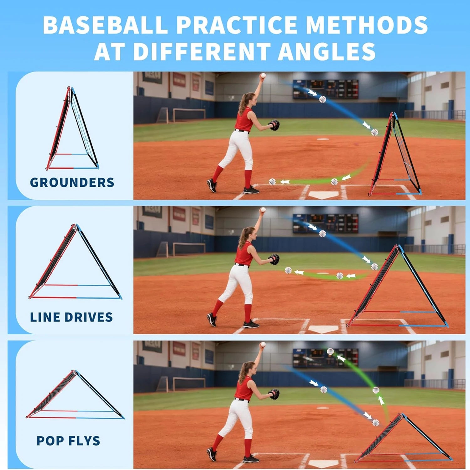 Baseball Rebounder Net