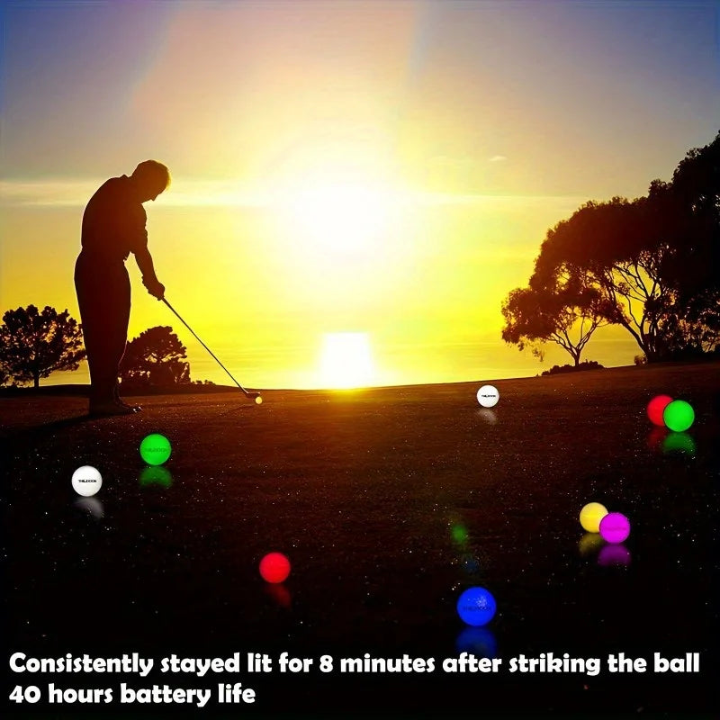 12 Pack of Luminous Golf Balls Tha
