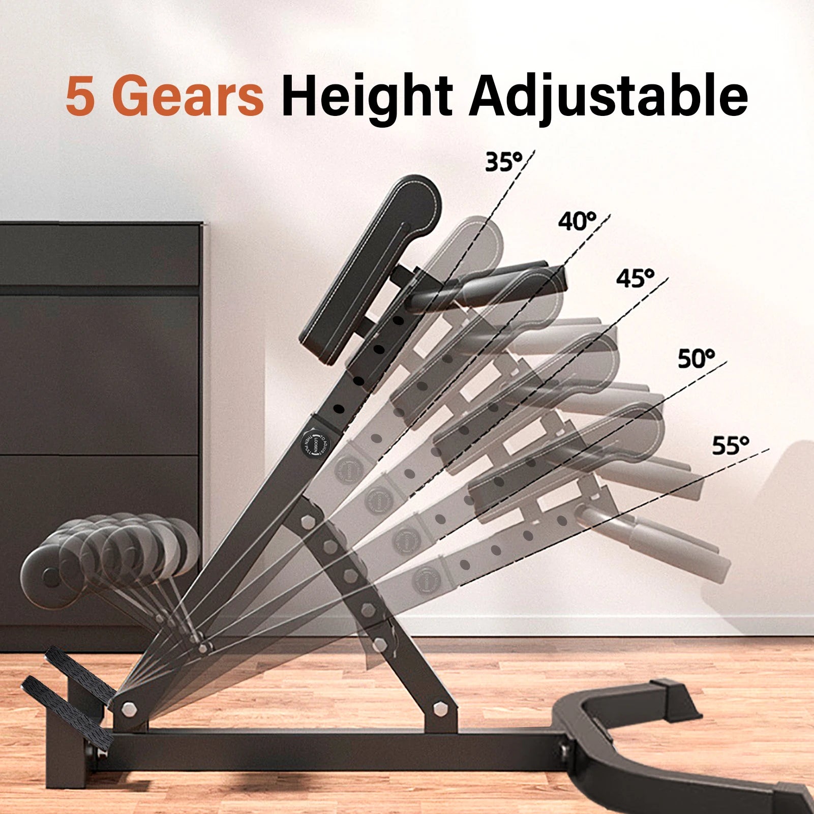 330LBS Heavy Duty Roman Chair