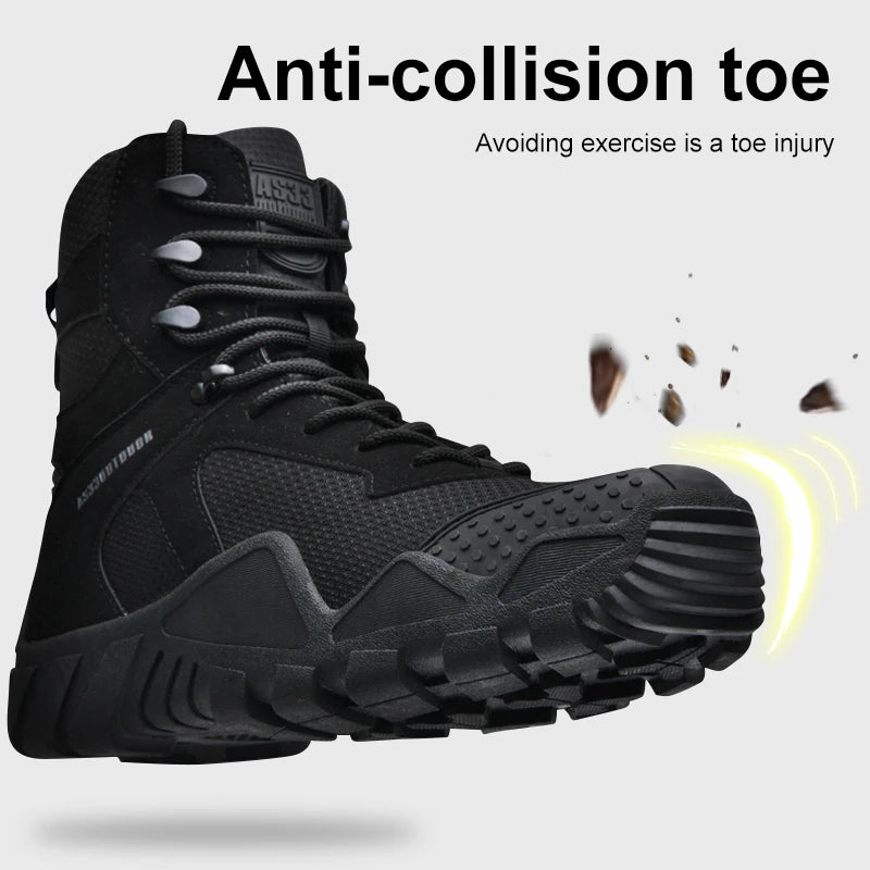 Men's waterproof lightweight hiking boots