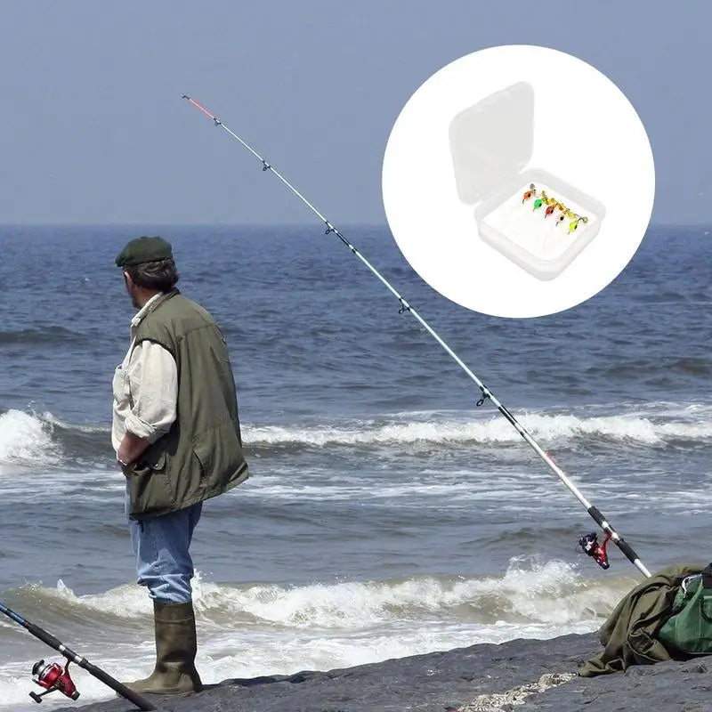 Multicolor Jig Spinner Baits Kits For Freshwater
