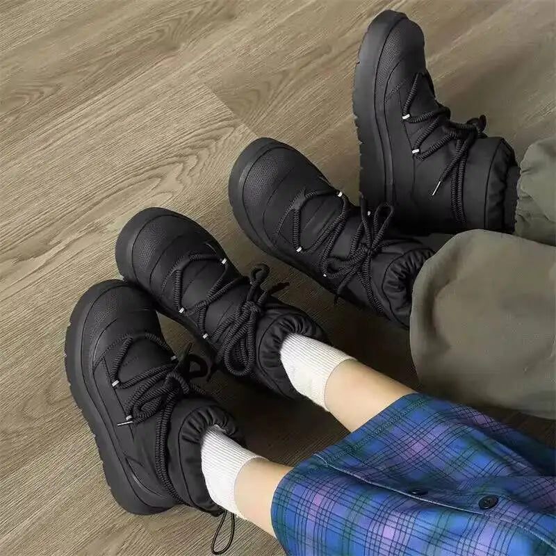 Non-Slip Waterproof Casual Cotton Shoes
