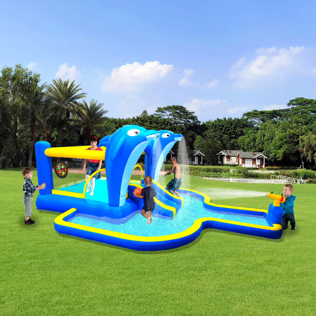 8 in1 Inflatable Slide Water Park