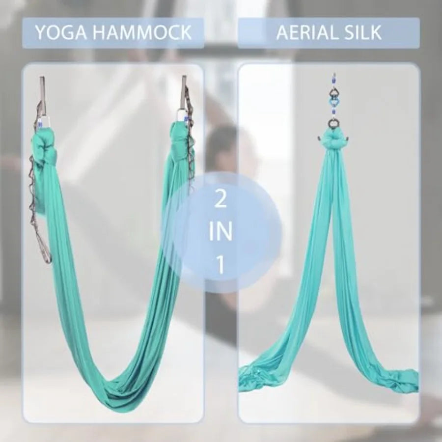 5.5 Yards Aerial Silks Yoga Swing Set
