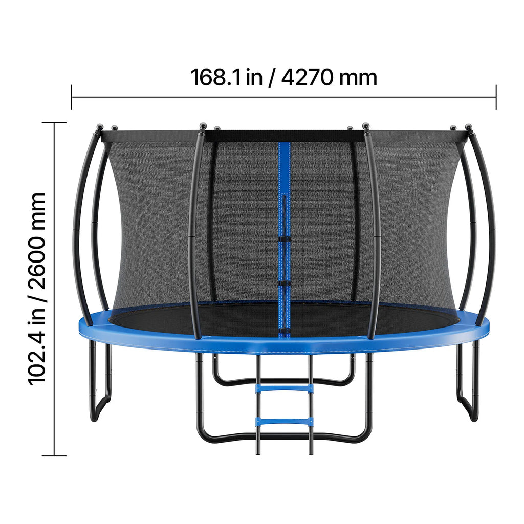 Outdoor Trampoline 8/10/12/14FT