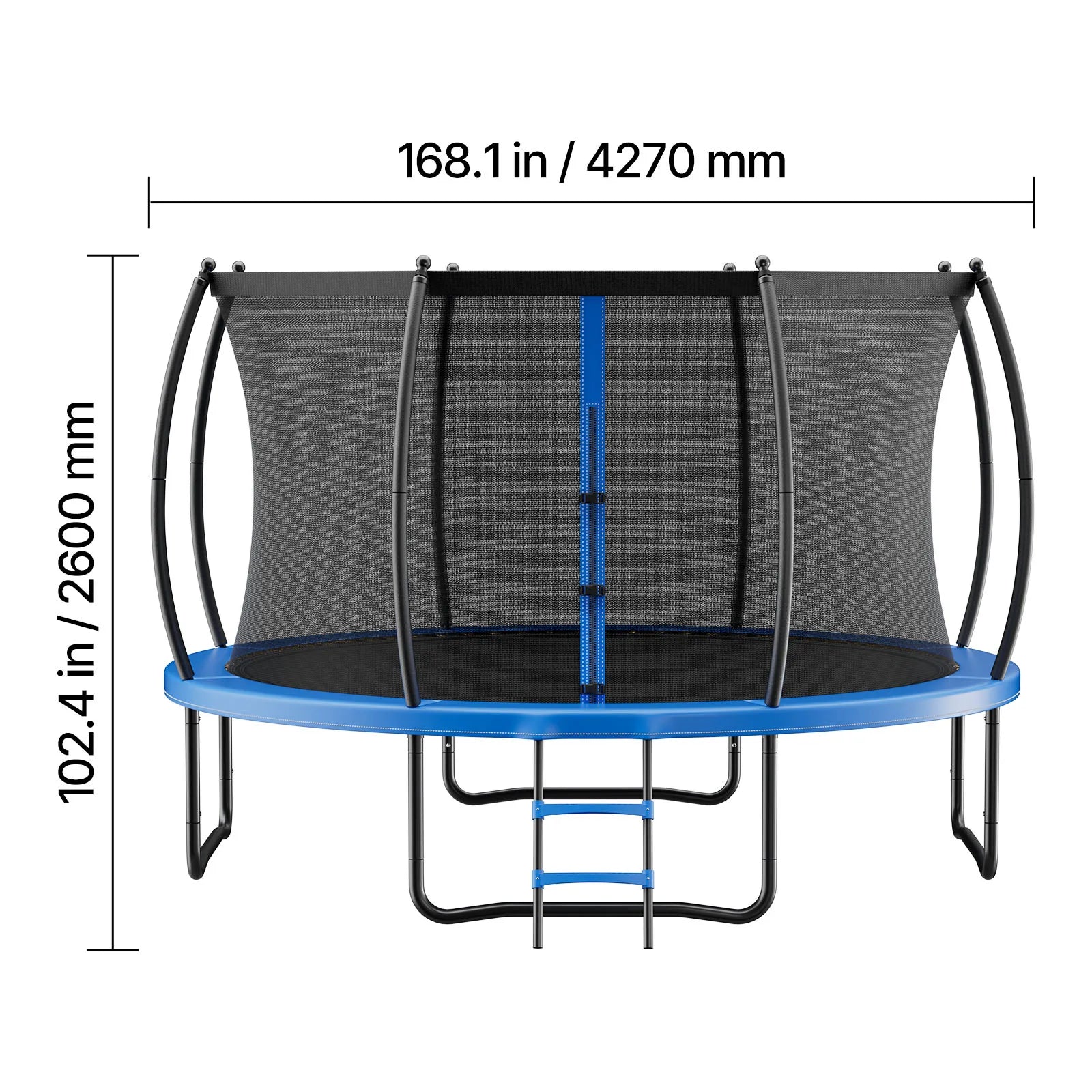 Outdoor Trampoline 8/10/12/14FT