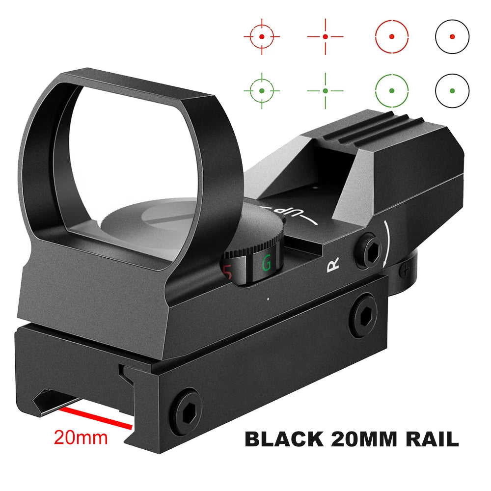Tactical Red Green Dot Sight Scope
