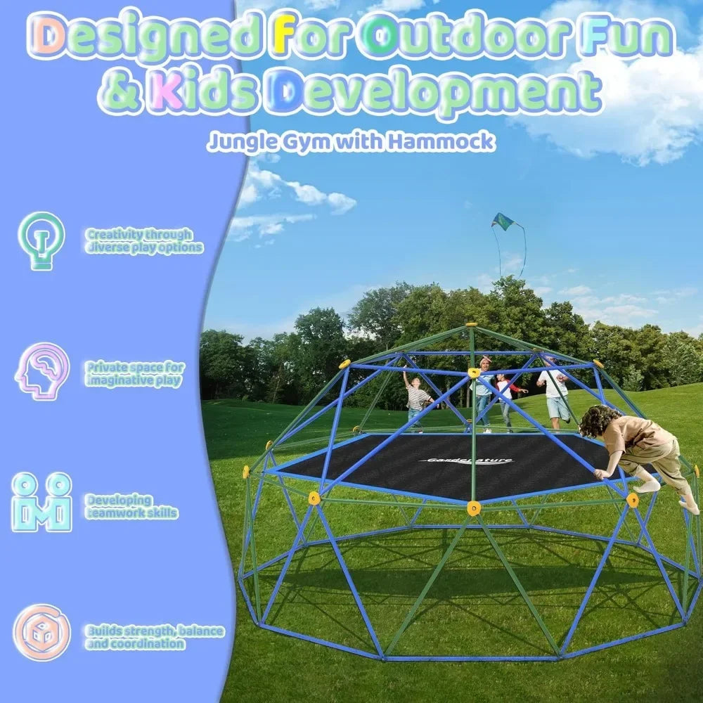 10FT Climbing Dome with Hammock