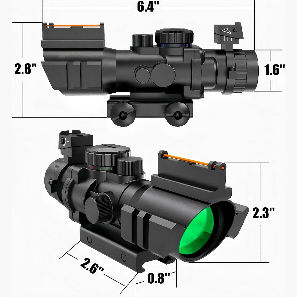 4x32 Prism Tactical Scope