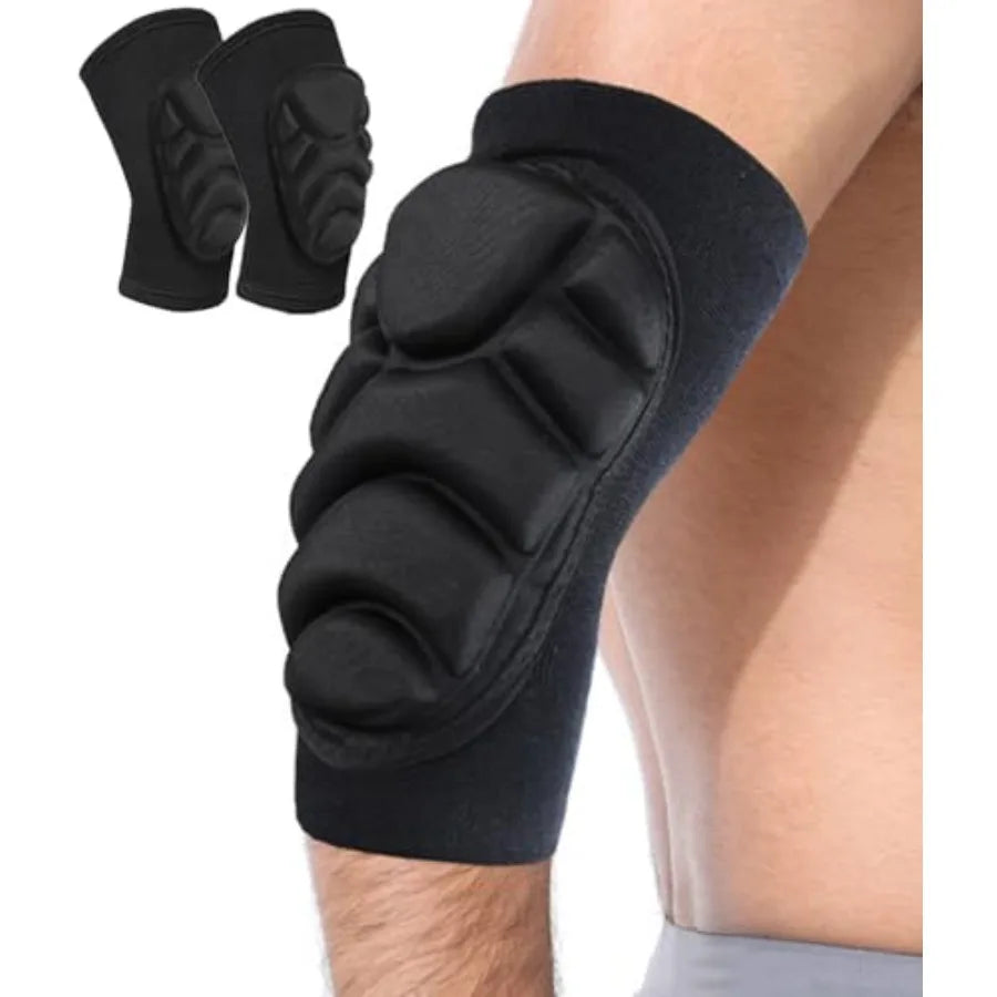 2 Pack Elbow Pads Volleyball Elbow Guard Baseball, Skate Pads Skateboard Pads Mountain Bike Pads, Soft Padded Elbow Sleeve for
