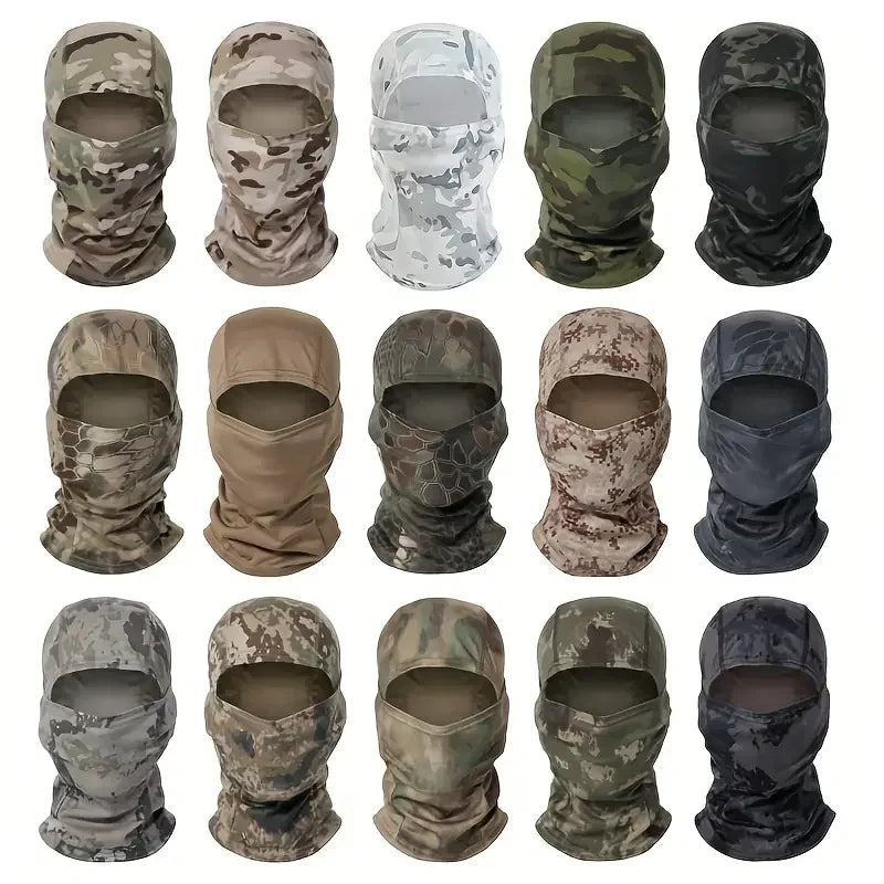Camouflage Balaclava Hat  Full Face Mask