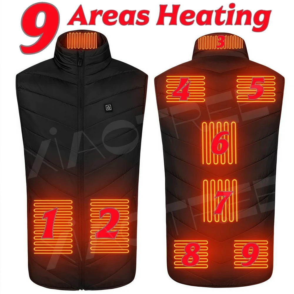 Usb Heater Camping Jacket Man Thermal