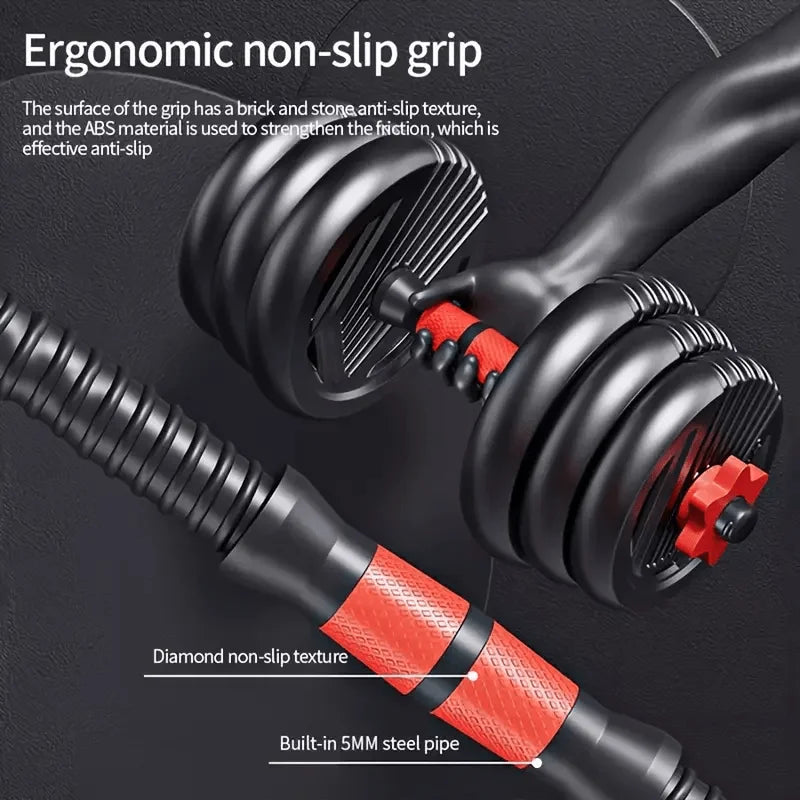 Adjustable Dumbbell Set, 90 Lbs