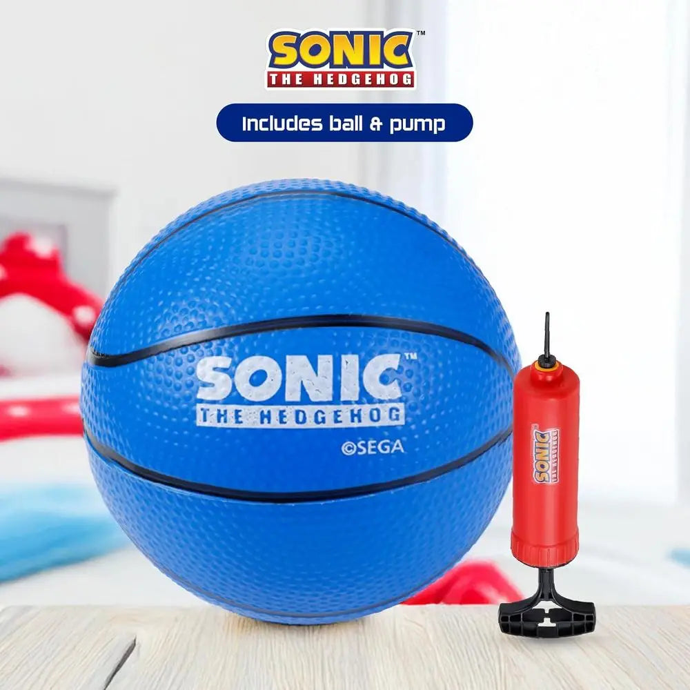 Portable Basketball Hoop Set with Ball and Pump