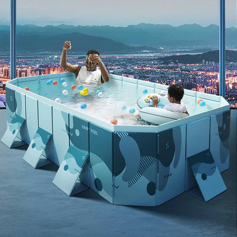 Foldable Rectangular Non-Inflatable Swimming