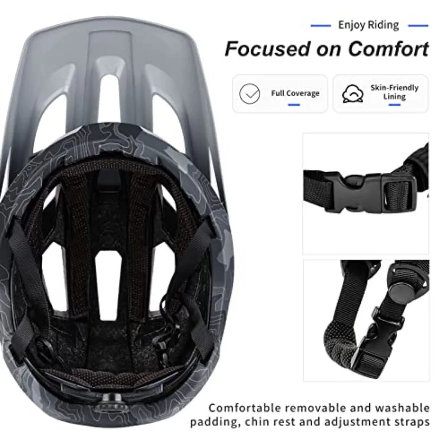 Bicycle Helmet with 18 Vents