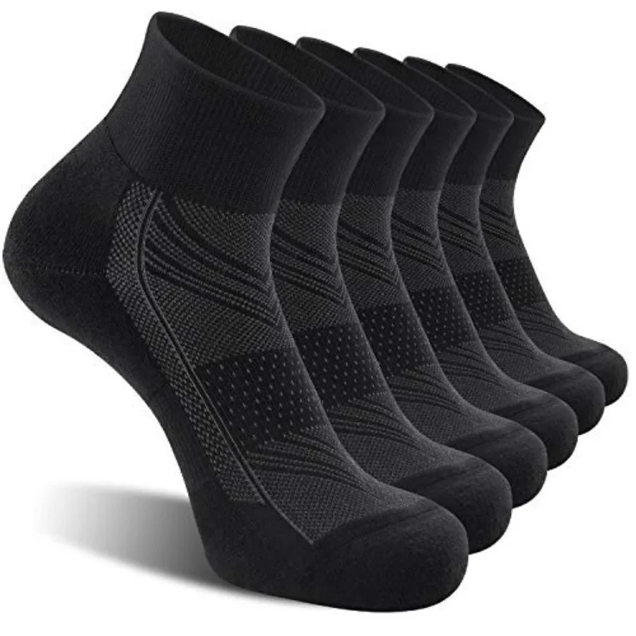 6 Pack Men's Ankle Socks