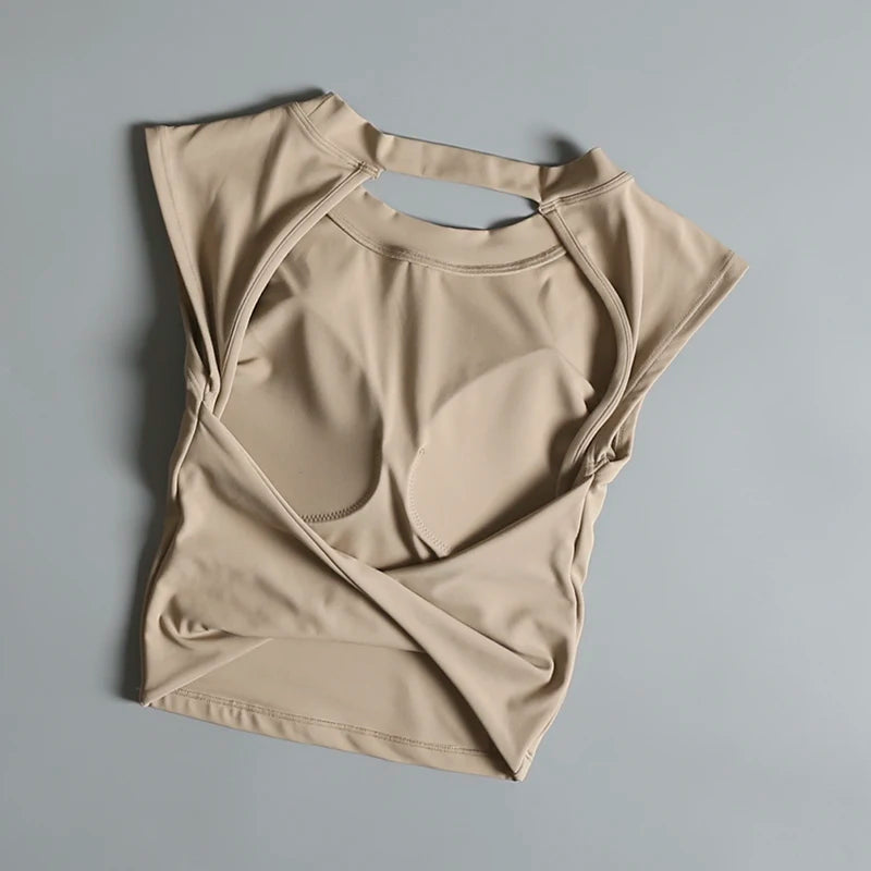 Sports Padded T-shirt Vest Women's