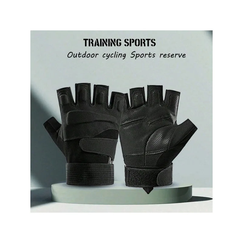 1 Pair Of Sports Gloves Shock-Proof