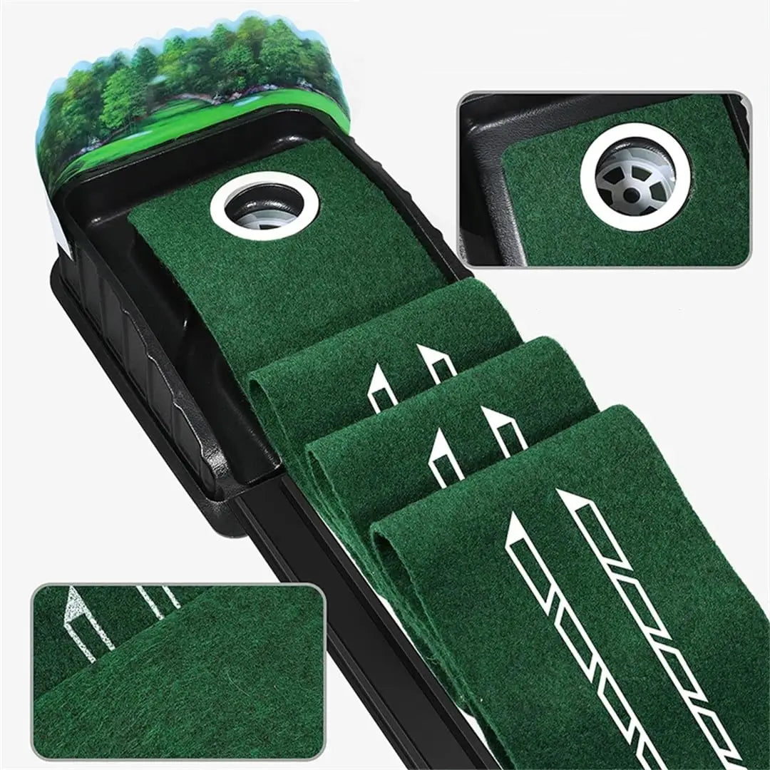 Home portable golf practice ball pad