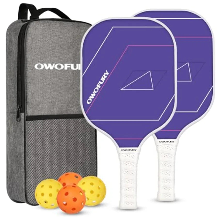 Fiberglass Pickleball Paddles Set of 2
