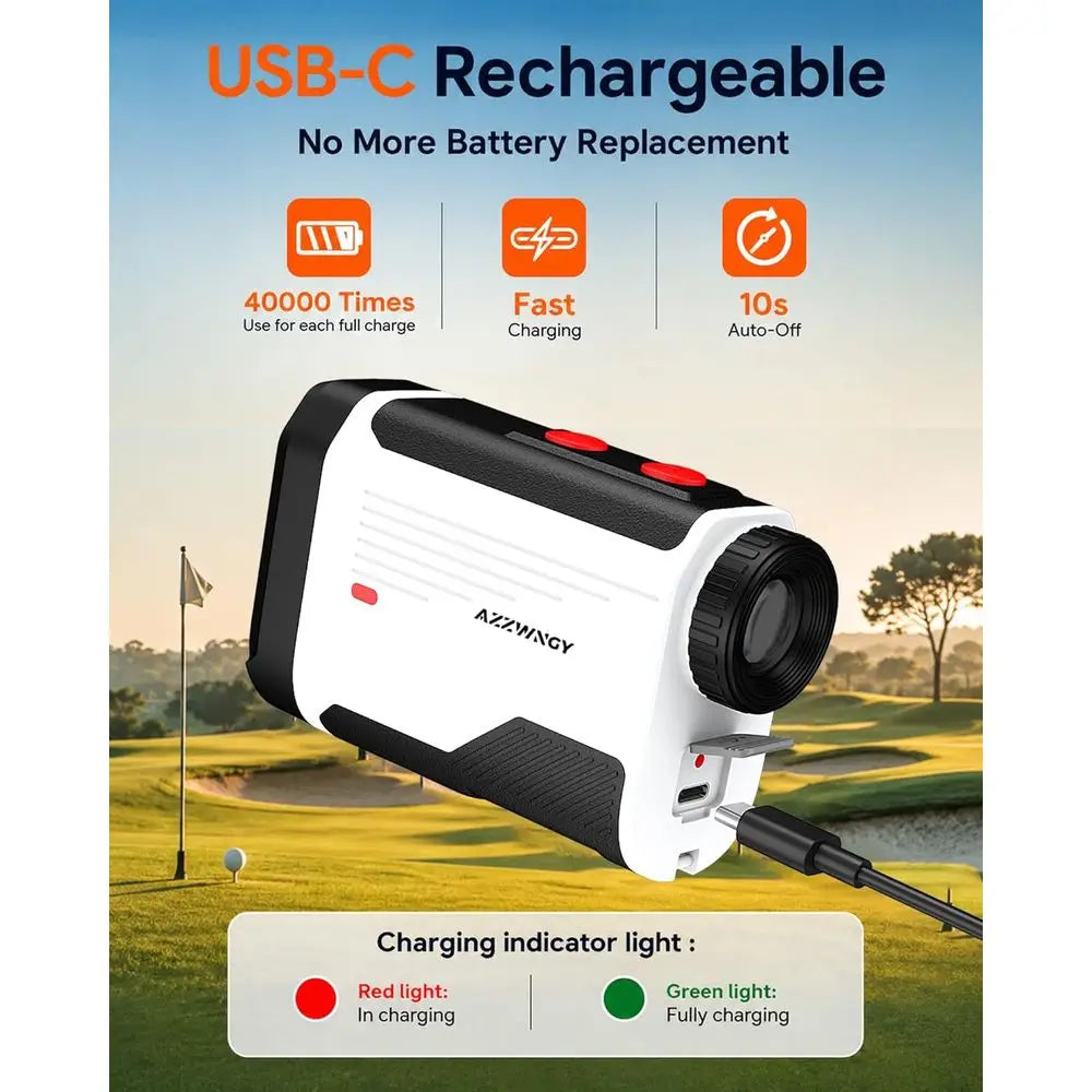 1500 Yard Laser Rangefinder with Slope Compensation
