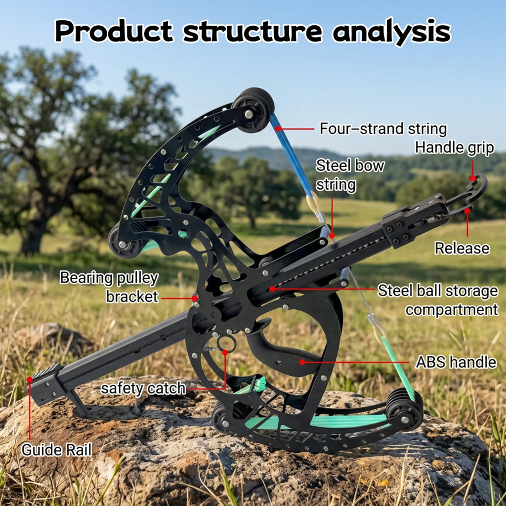 50-round dragon-shaped crossbow