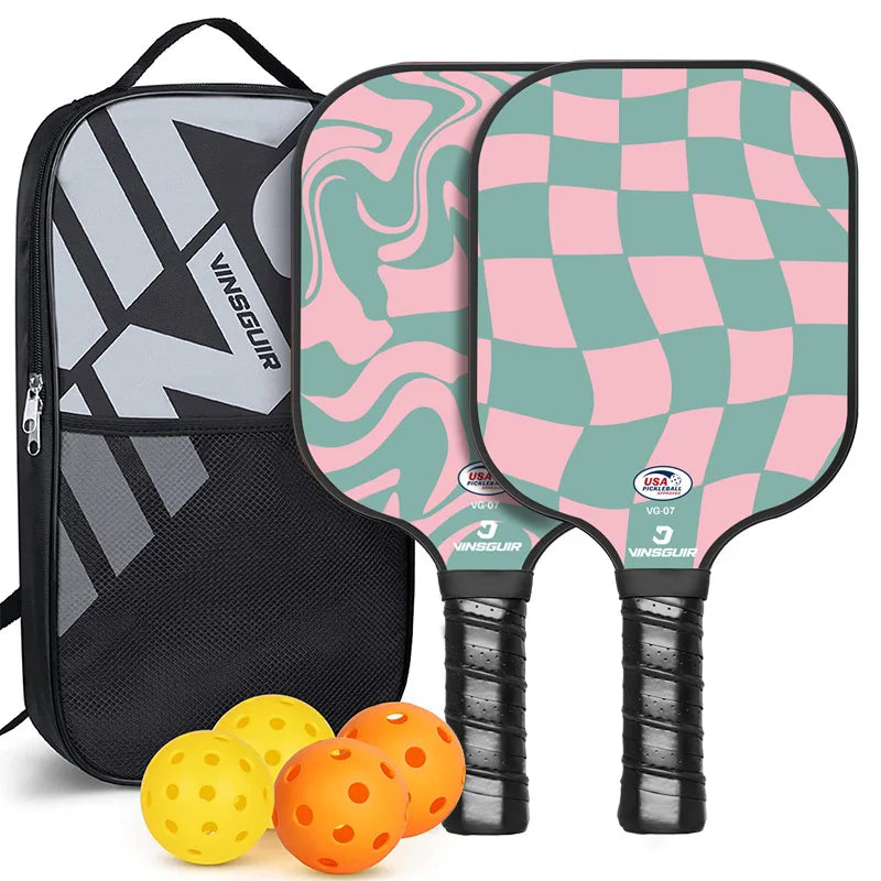 Pickleball Paddles Set Fiberglass