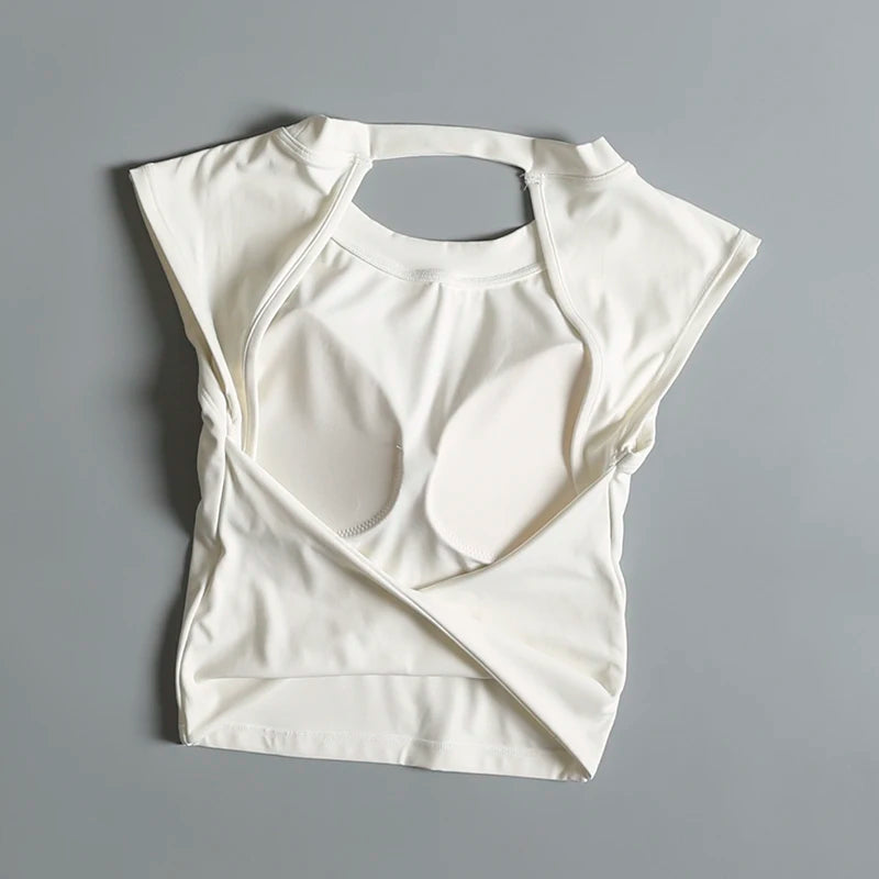Sports Padded T-shirt Vest Women's