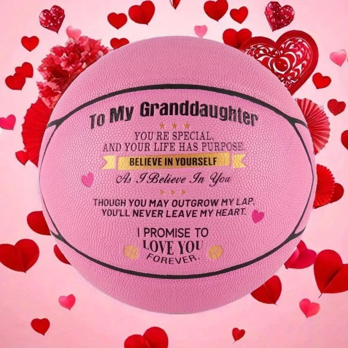 Gift Basketball, Premium PU, Moisture-Wicking