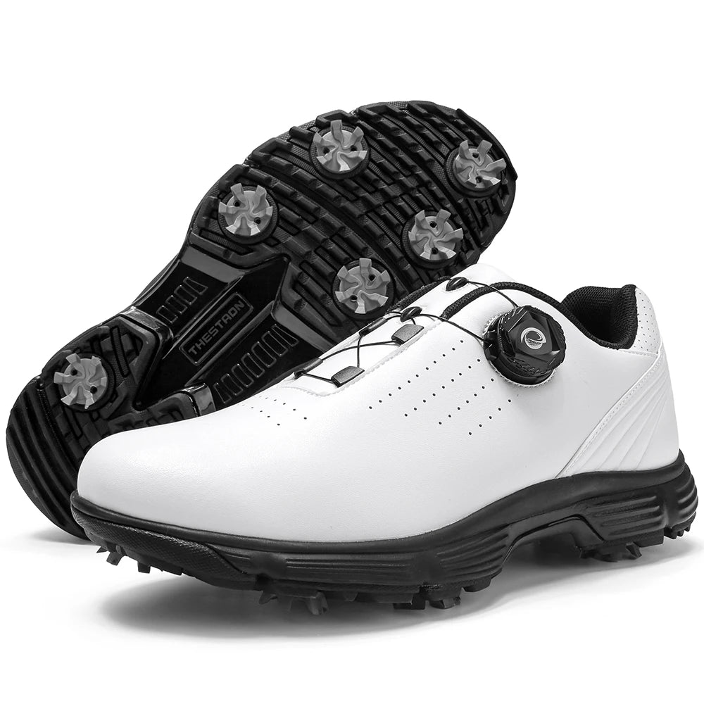 Spiked Men Golf Shoes Waterproof