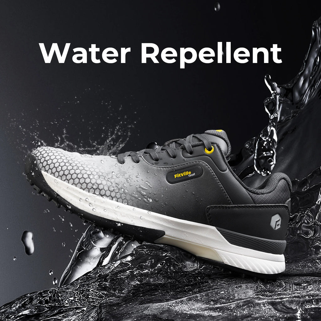 Wide men's golf shoes non-slip