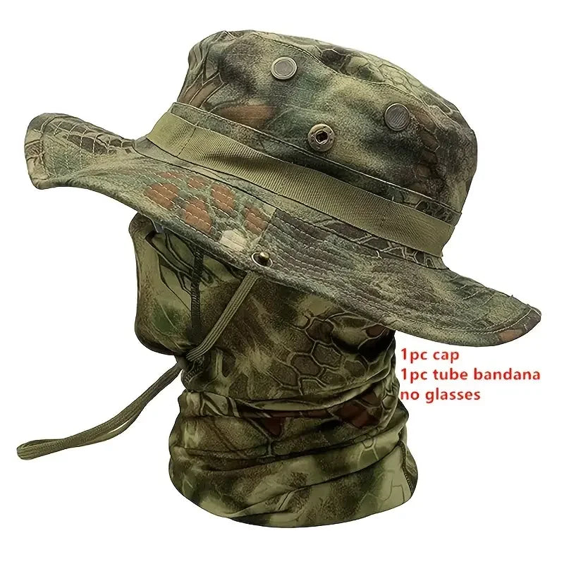 Camouflage Boonie Balaclava Hat