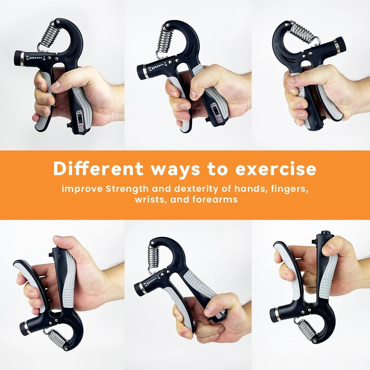 Grip Strength Trainer  11-132 LBS