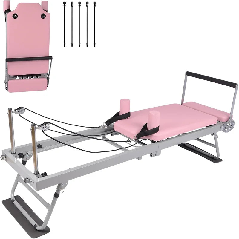 Pilates Reformer Machine 77" Foldable