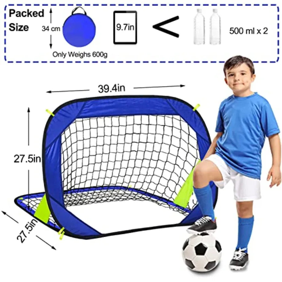 Pop Up Soccer Goals Nets for Backyard