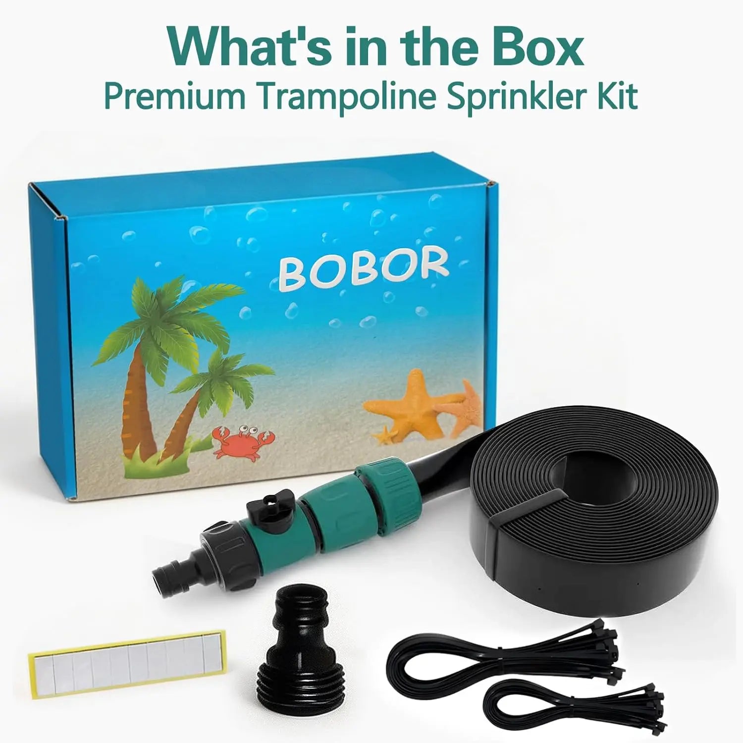 Trampoline Sprinkler for Kids